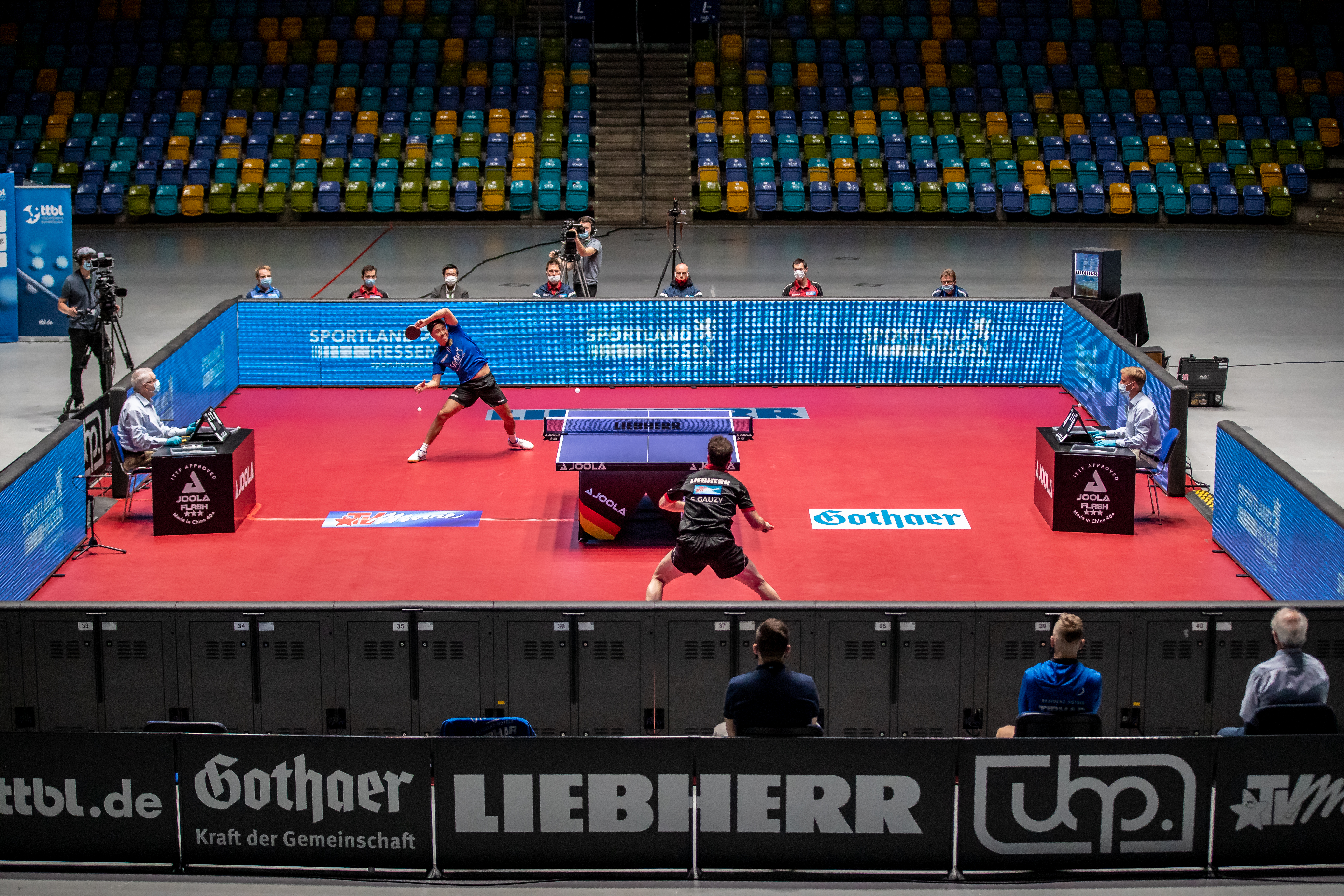 TTF Ochsenhausen -1. FC Saarbruecken TT,  TTBL Finale am 14. 06. 2020