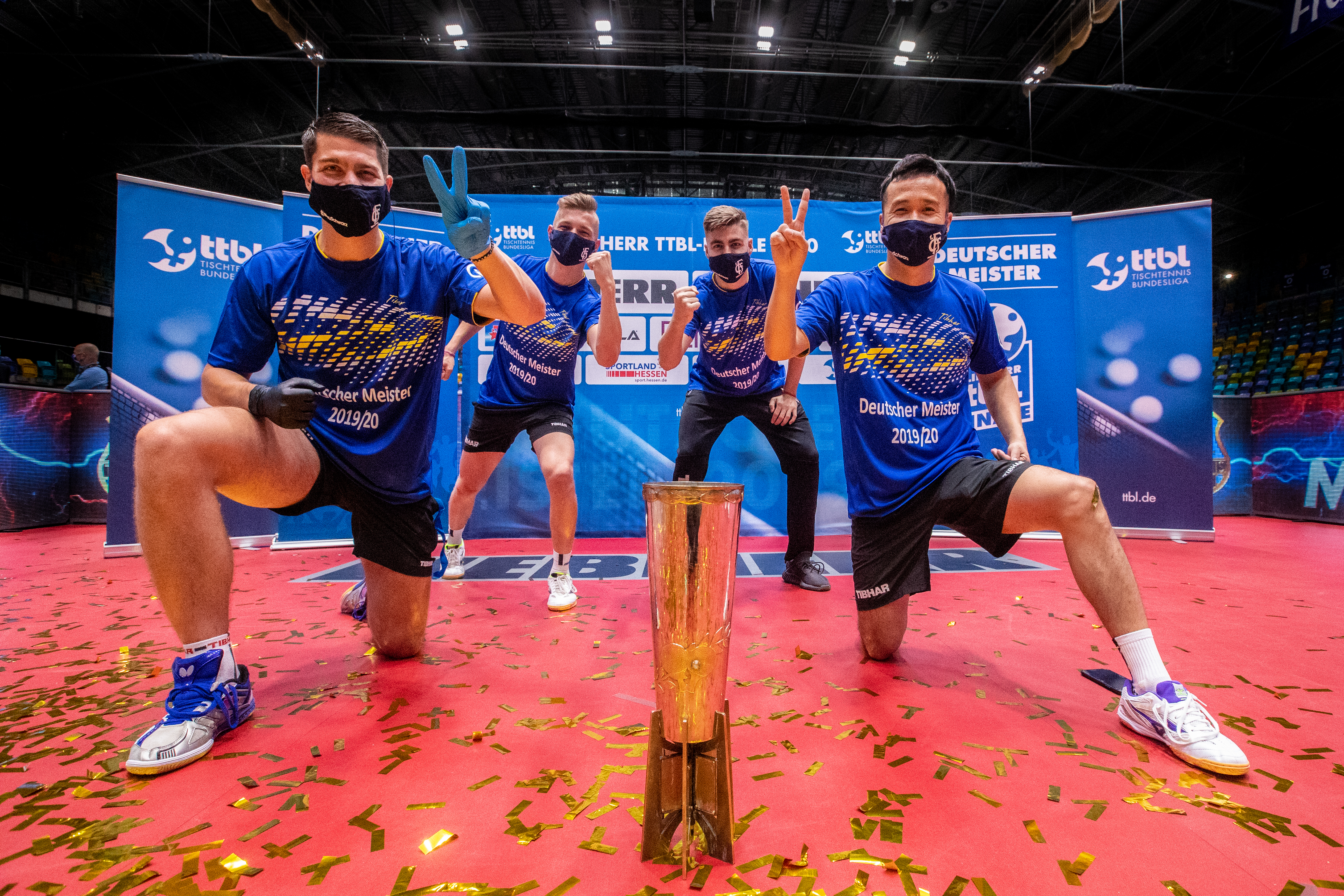 TTF Ochsenhausen -1. FC Saarbruecken TT,  TTBL Finale am 14. 06. 2020